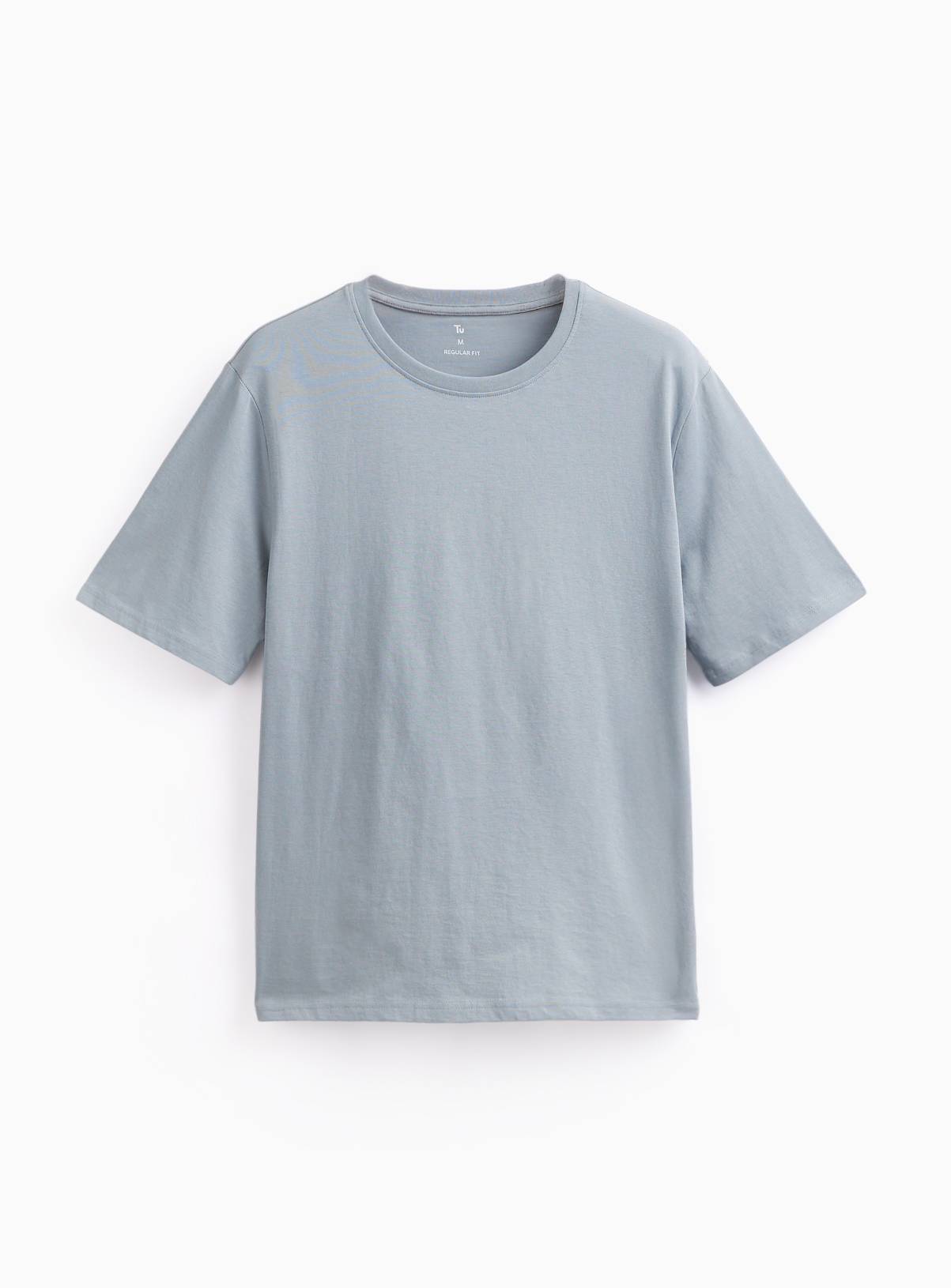 Light Blue Regular Fit T-Shirt XXXL - Image 3